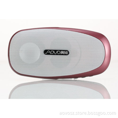 Aovo-V218 Support TF Card / USB Portable Card Mini Speaker